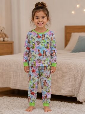 Fox And The Hound Bamboo Pajama Set NWOT